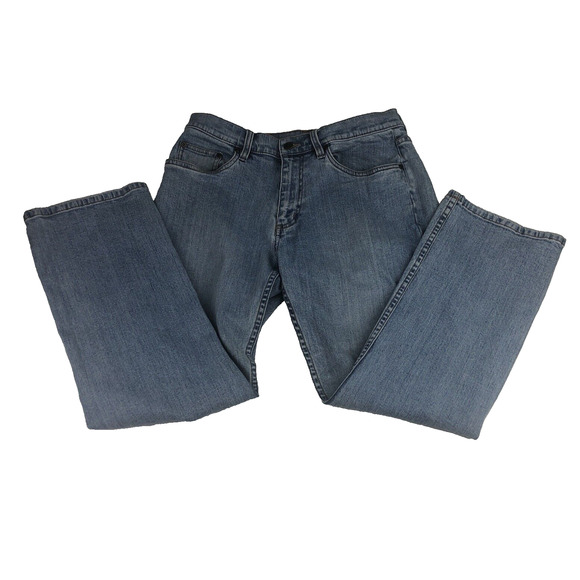 L.L. Bean Denim - L L Bean Women's Denim Jeans 12 Petite Light Blue Jeans 0XK89 Vintage Nice‎